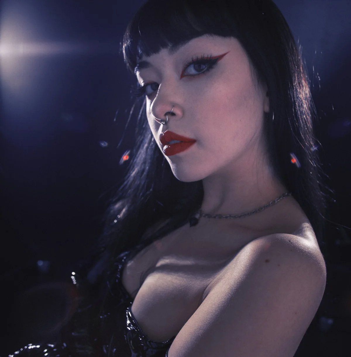 Nahaufnahme mit Fokus auf Ausdruck und Augen